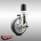 Service Caster 5 Inch 316SS Thermoplastic Rubber Swivel 1-3/4 Inch Expanding Stem Caster Brake SCC-SS316EX20S514-TPRB-TLB-134 - alternate 3